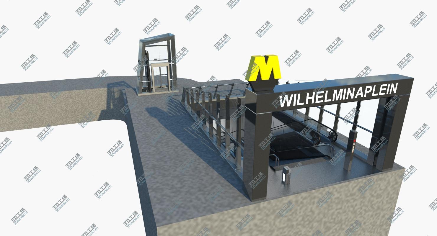 images/goods_img/20210319/Wilhelminaplein Metro Station 3D model/4.jpg